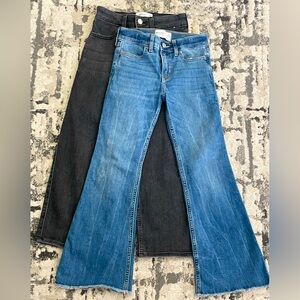 2 Pair of Girls Size 7 Abercrombie and Fitch Jeans